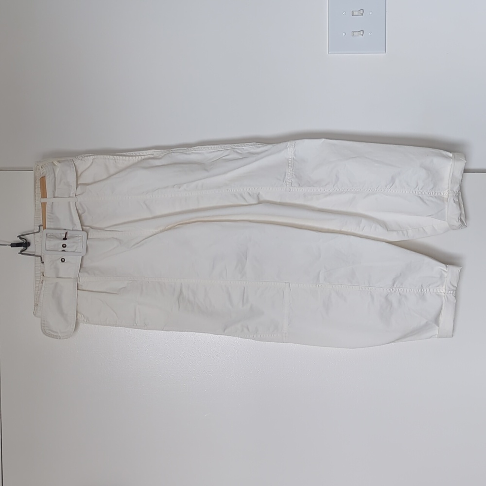 See by Chloe white barrel pants, Size 40 (US 8)